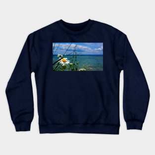 Daisy at the Lake Crewneck Sweatshirt